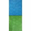 Time2Play 1 in. Reversible Hexes Megamat Board Game, Blue & Green TI2736894